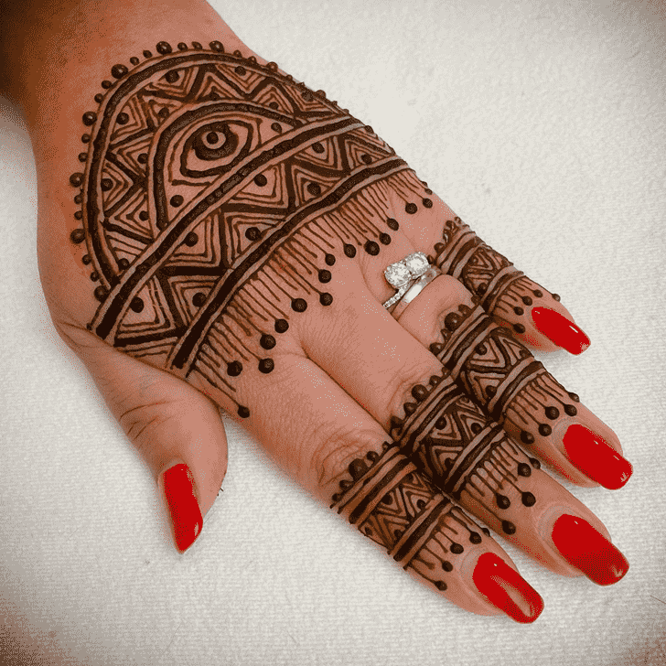 Elegant Cute Henna design