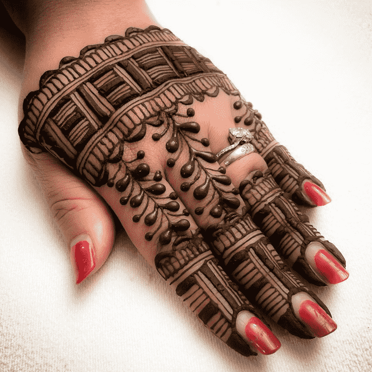 Enthralling Cute Henna design
