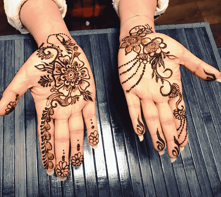 Ideal Cute Henna design