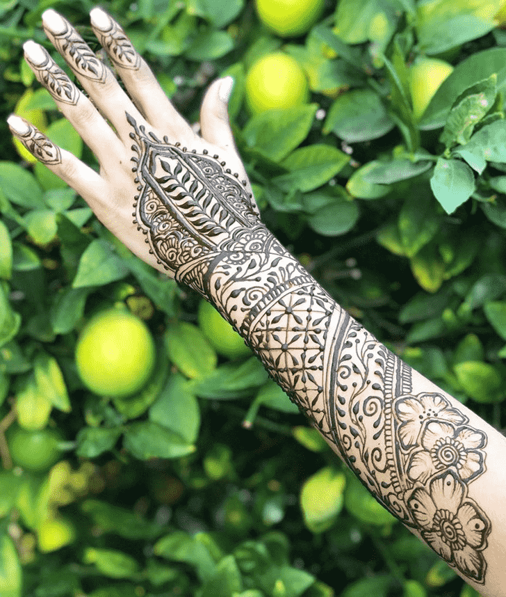 Superb Cute Henna design