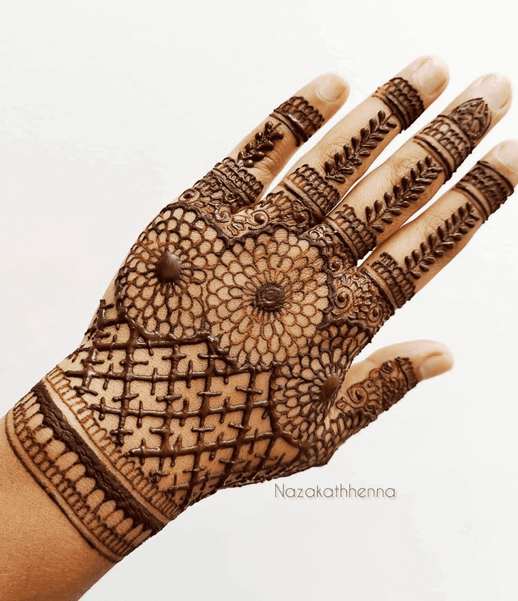 Captivating Dalhousie Henna Design