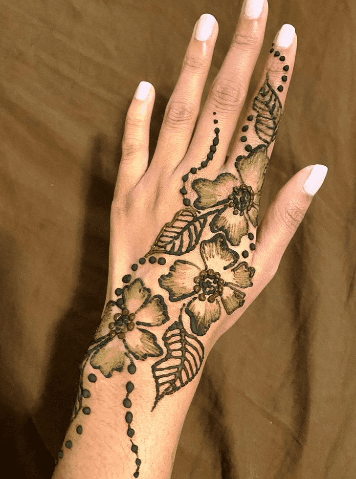 Fair Dalhousie Henna Design