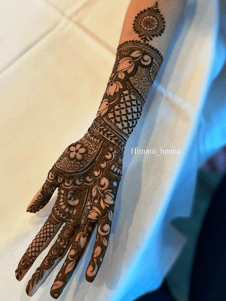Superb Dalhousie Henna Design