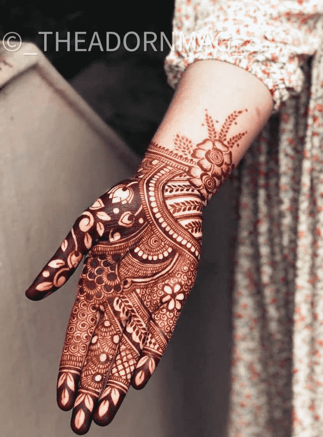 Appealing Darjeeling Henna Design