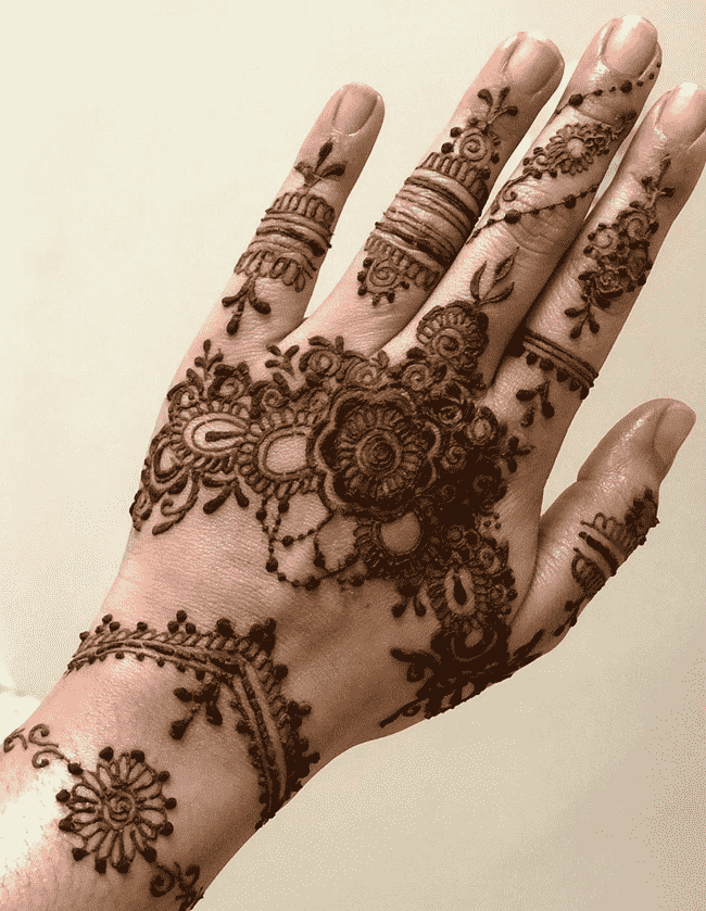 Dazzling Darjeeling Henna Design