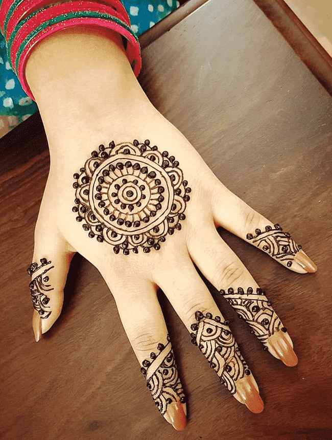 Delightful Darjeeling Henna Design