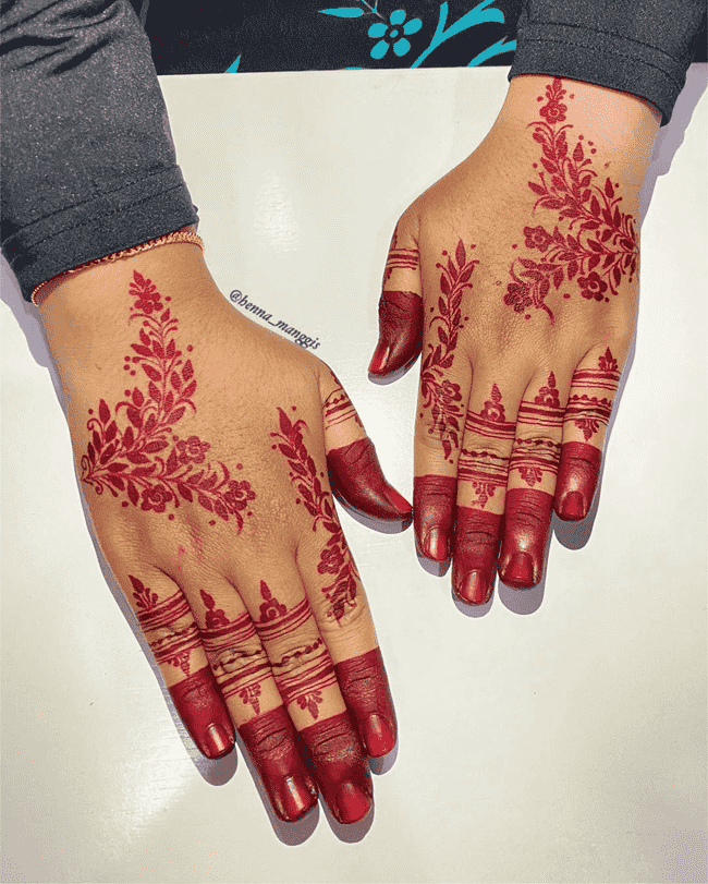 Enthralling Darjeeling Henna Design