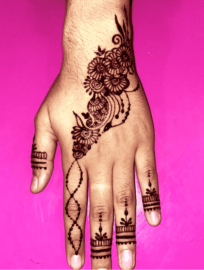 Enticing Darjeeling Henna Design