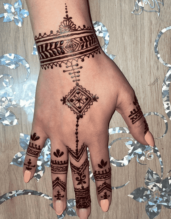 Fine Darjeeling Henna Design
