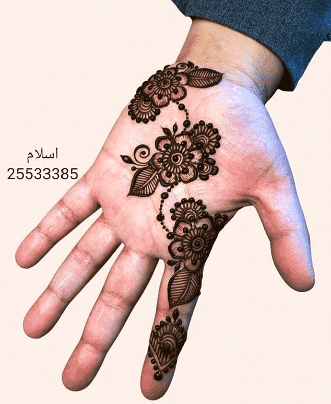 Gorgeous Darjeeling Henna Design