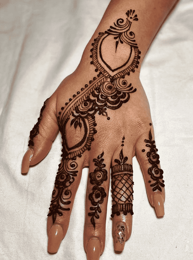 Awesome Darjeeling Henna Design