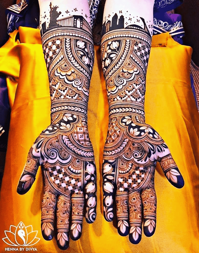 Marvelous Darjeeling Henna Design