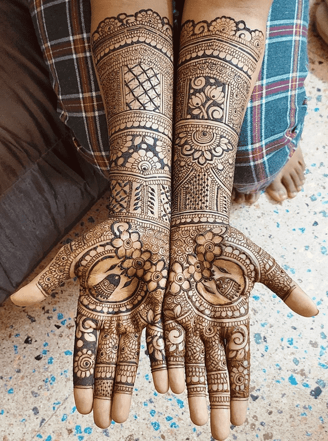 Slightly Darjeeling Henna Design