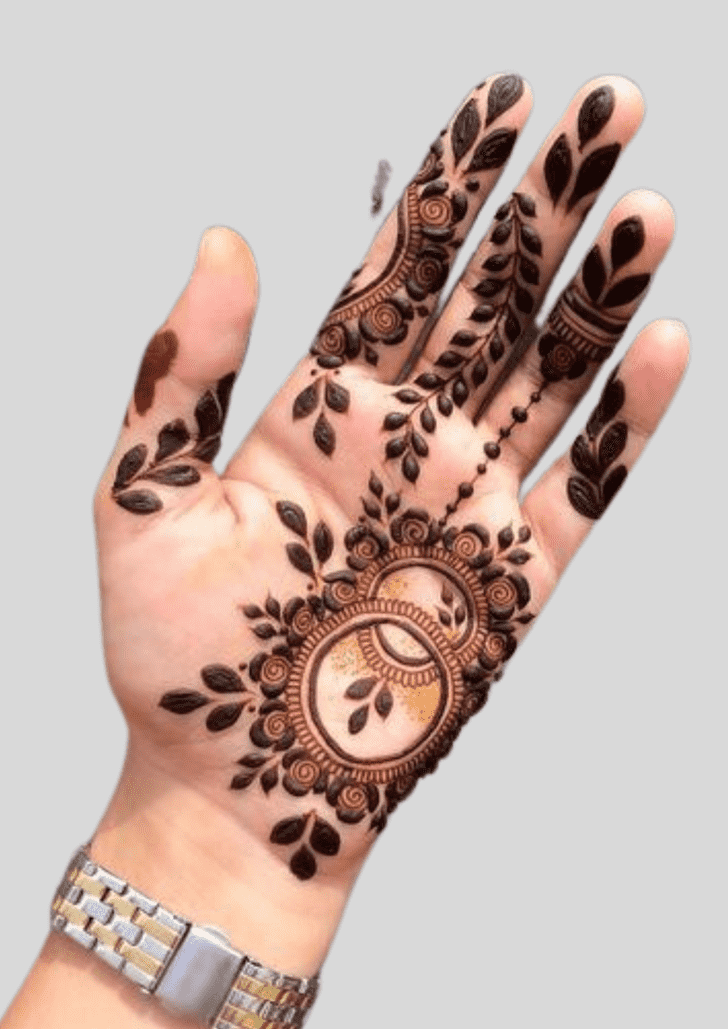 Enticing Deepawali Henna Design
