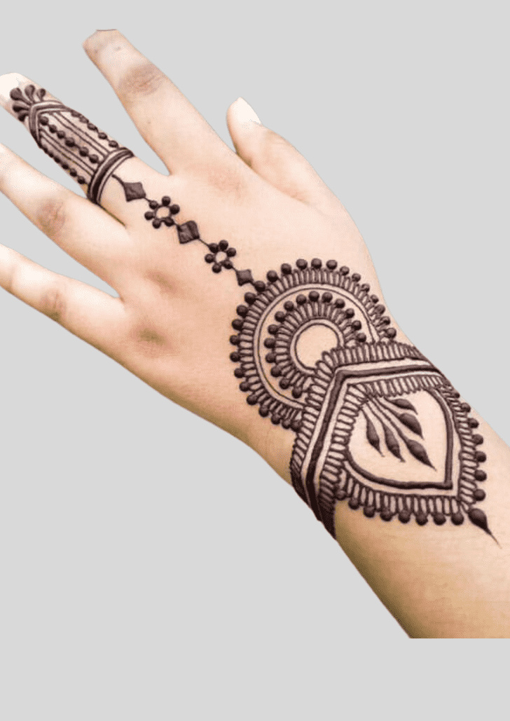 Gorgeous Deepawali Henna Design