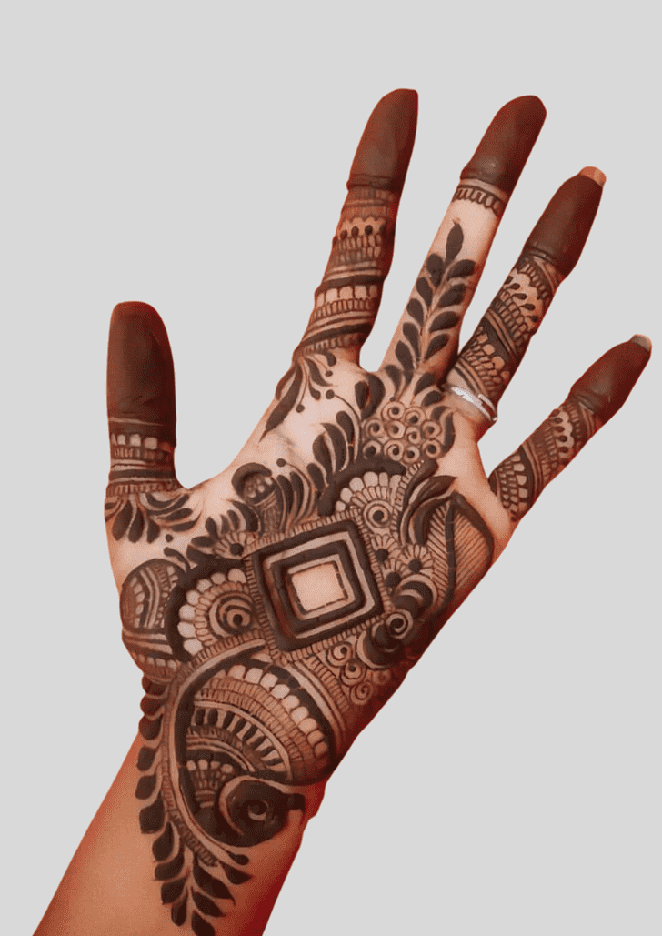 Grand Deepawali Henna Design