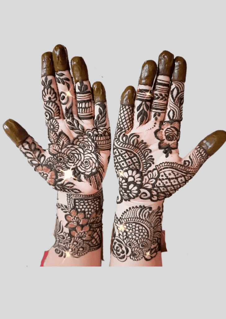 Awesome Deepawali Henna Design