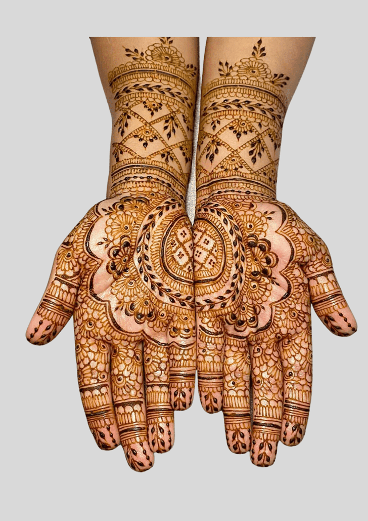 Magnificent Deepawali Henna Design