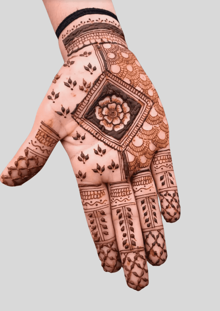 Stunning Deepawali Henna Design