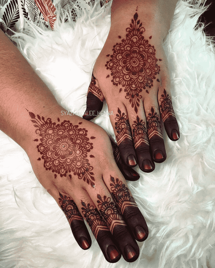 Delightful Dehradun Henna Design