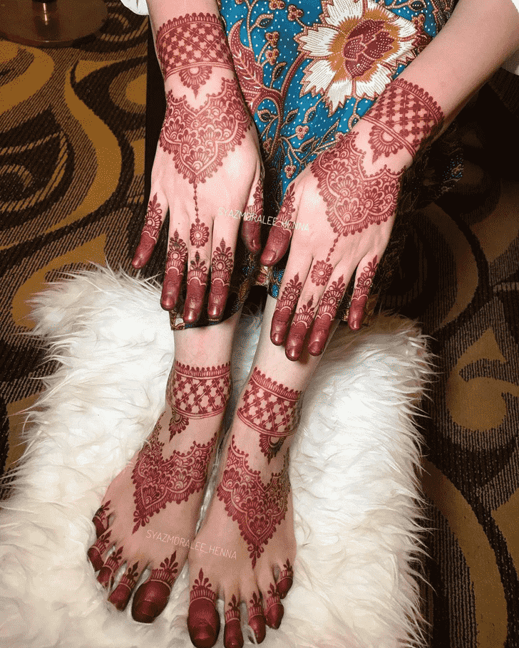 Elegant Dehradun Henna Design