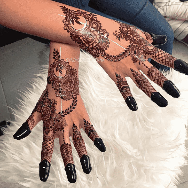 Fine Dehradun Henna Design