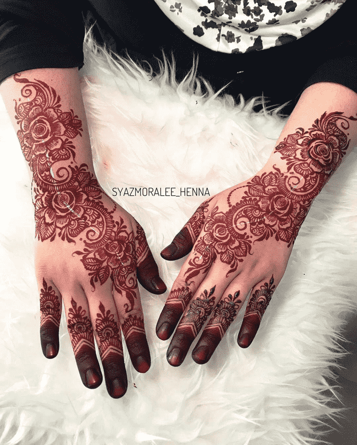 Graceful Dehradun Henna Design