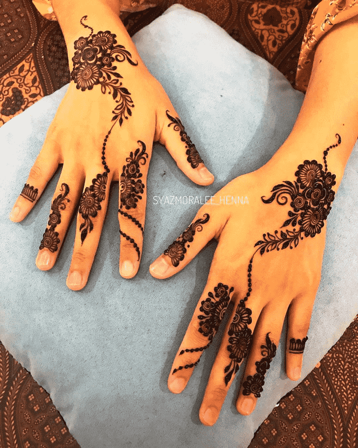 Magnificent Dehradun Henna Design
