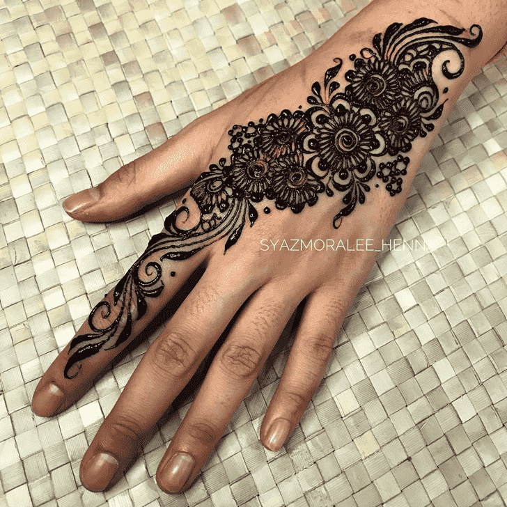 Slightly Dehradun Henna Design