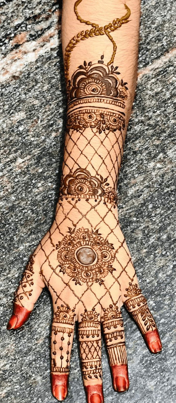 Elegant Denmark Henna Design