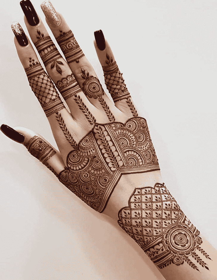 Adorable Desi Henna Design