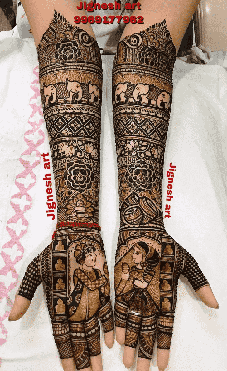 Beauteous Desi Henna Design