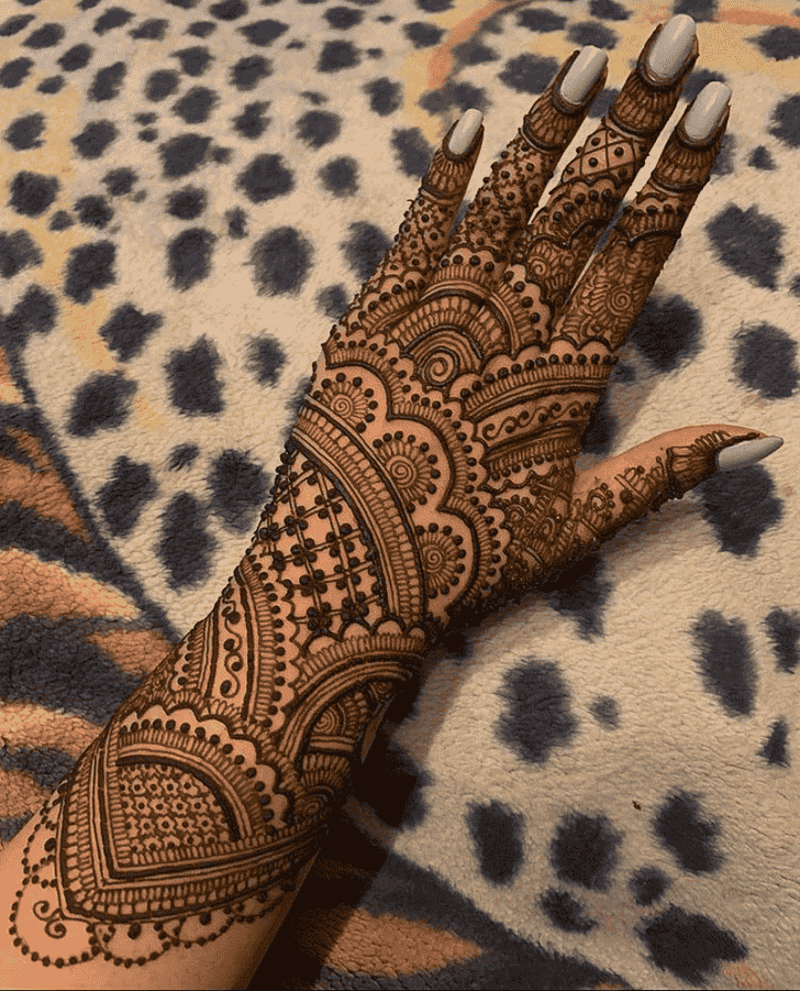 Dazzling Desi Henna Design