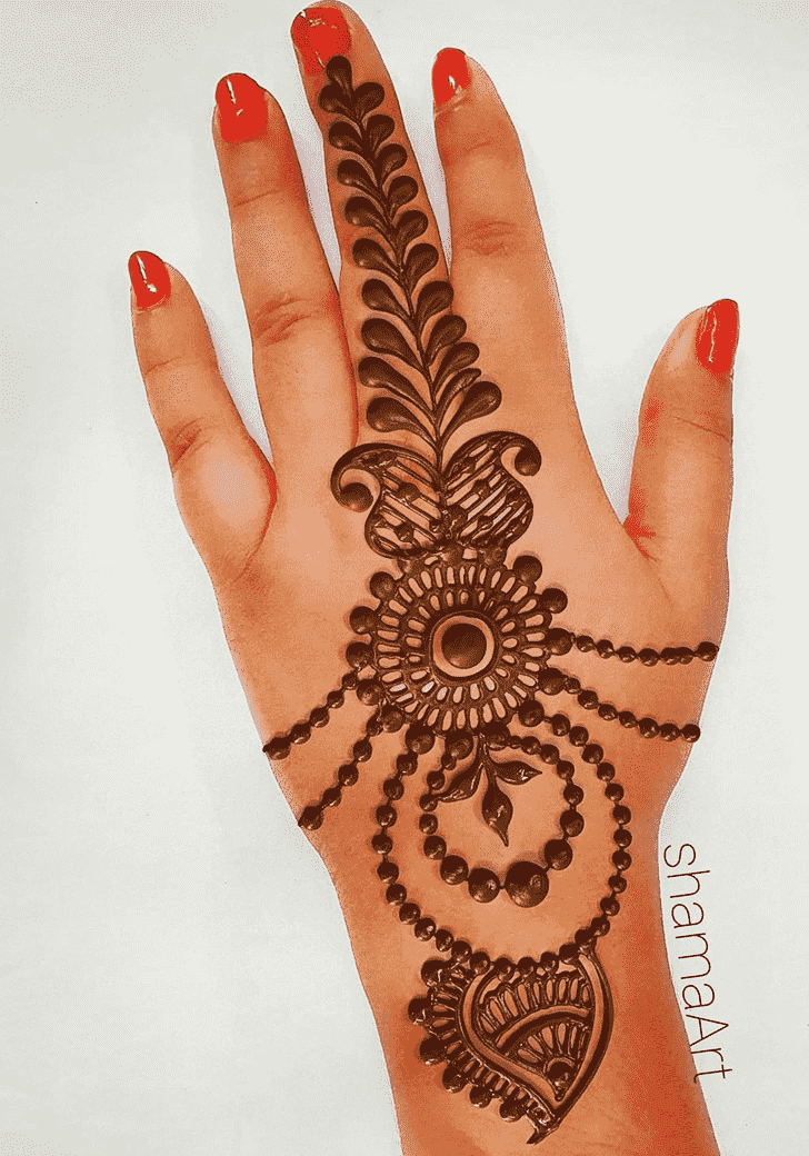 Magnificent Desi Henna Design