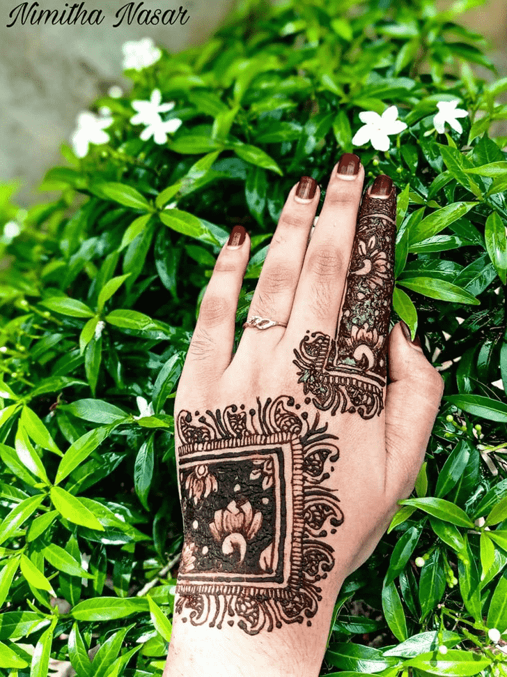 Pretty Desi Henna Design