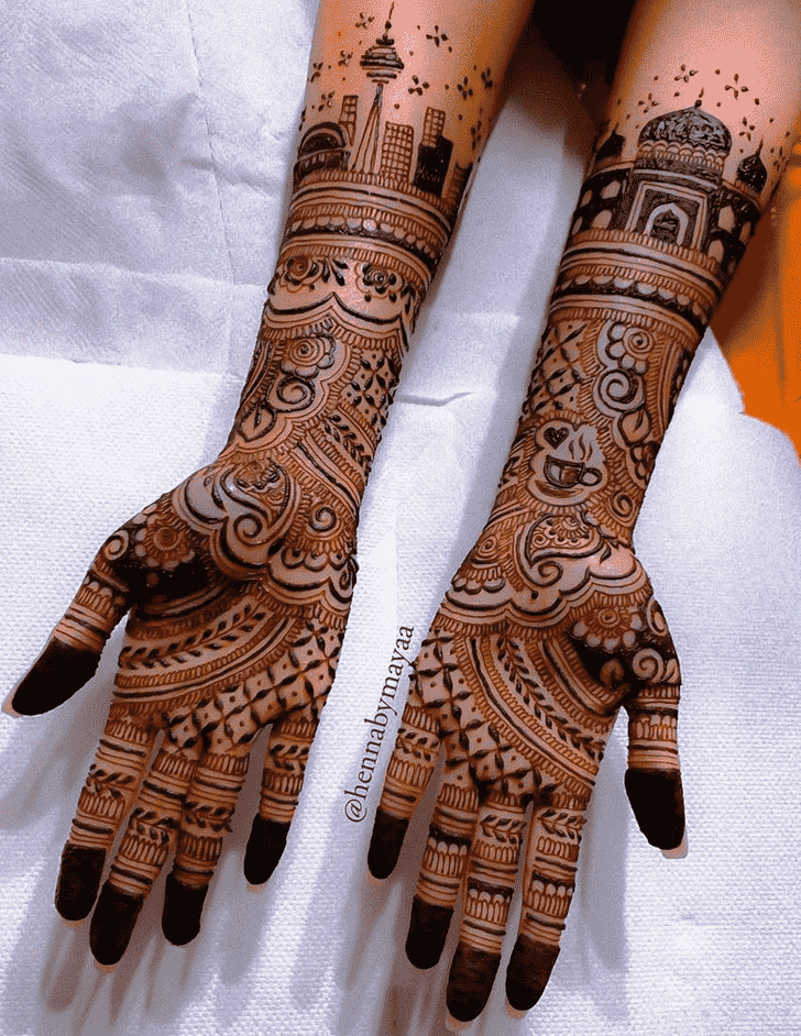 Nice Designer Henna Design