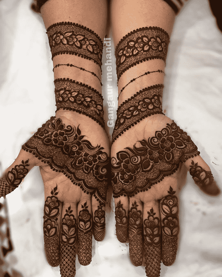 Stunning Designer Henna Design