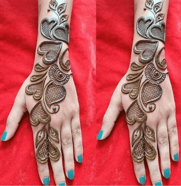 Exquisite Dhaka Henna Design
