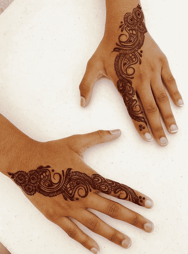 Fair Dharan Henna Design