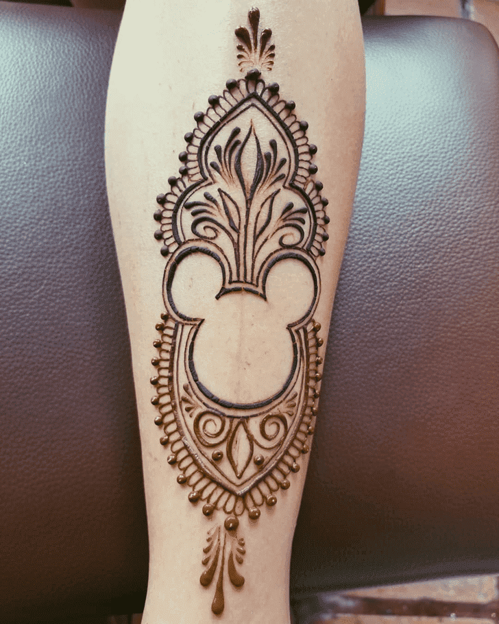 Adorable Disney Henna Design