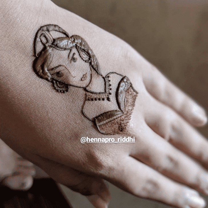 Inviting Disney Henna Design