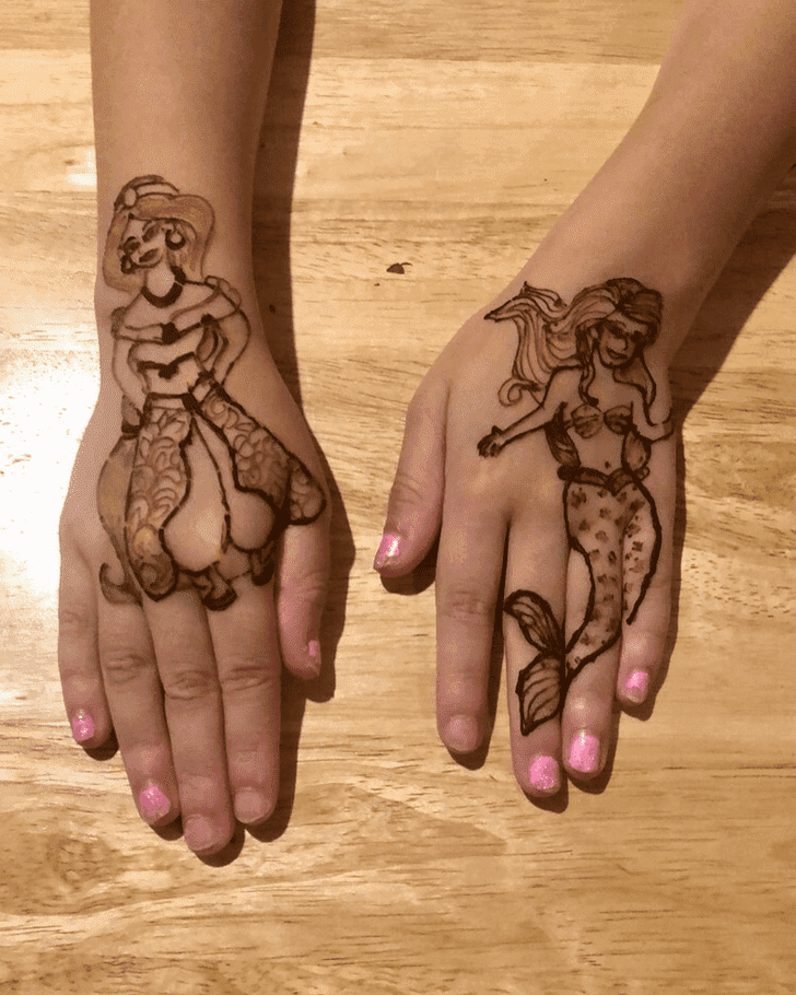 Splendid Disney Henna Design
