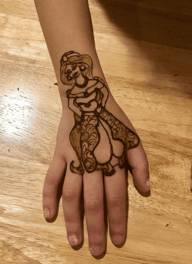 Superb Disney Henna Design