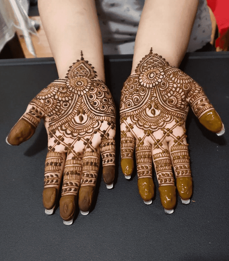 Ravishing Divine Henna design