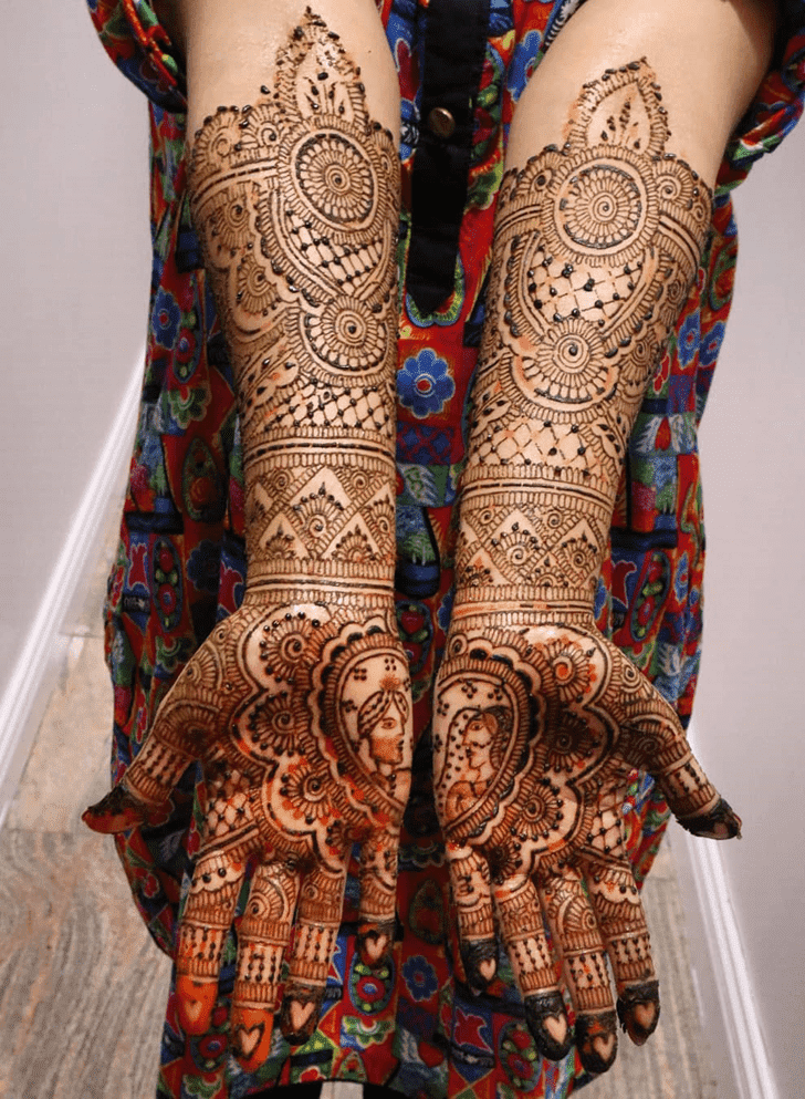 Stunning Divine Henna design