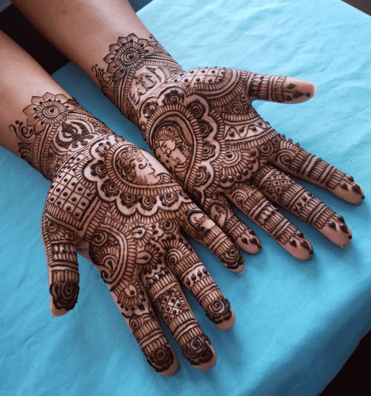 Sublime Diwali Henna Design