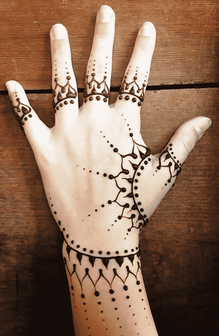 Awesome Dot Henna Design