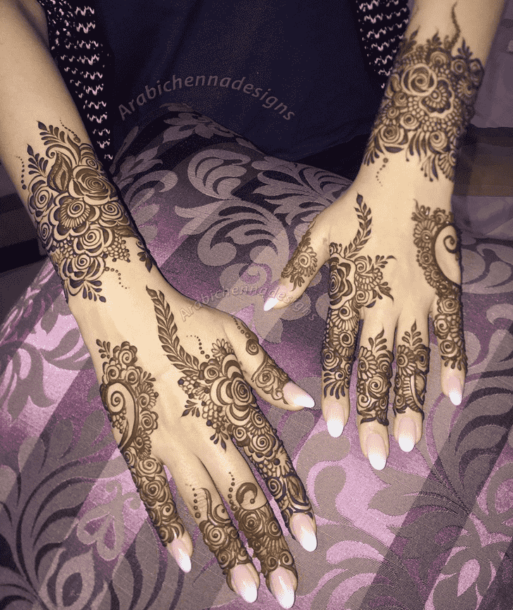 Excellent Dubai Henna Design