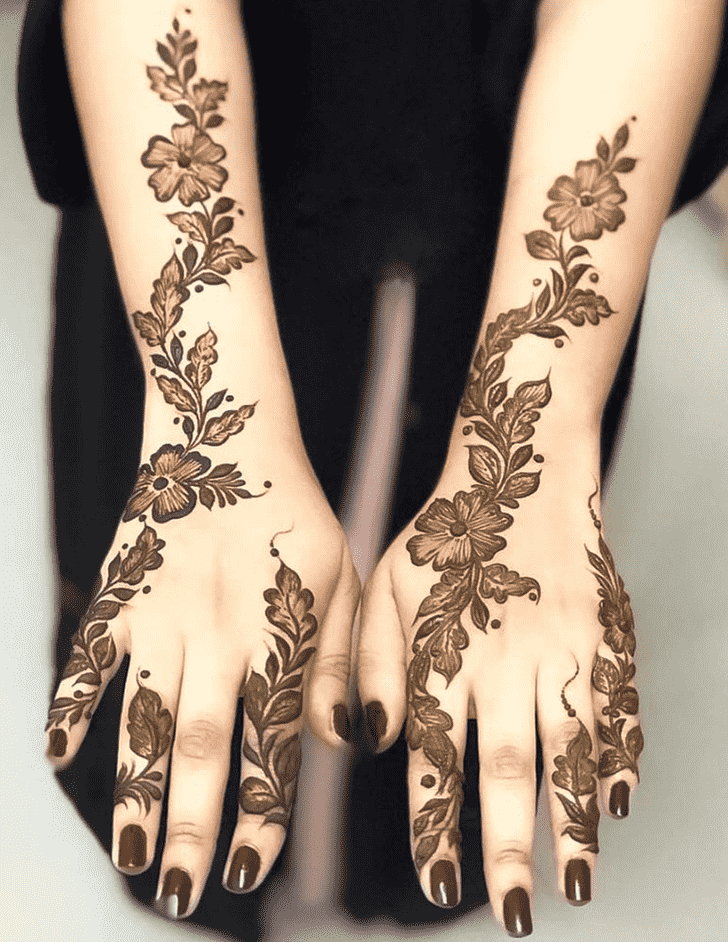 Radiant Dublin Henna Design