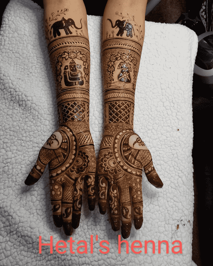 Excellent Dulhan Henna Design